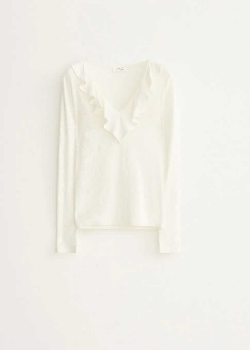 Longsleeve met ruches