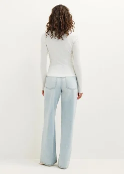 Longsleeve met vierkante hals