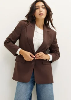 Melange blazer