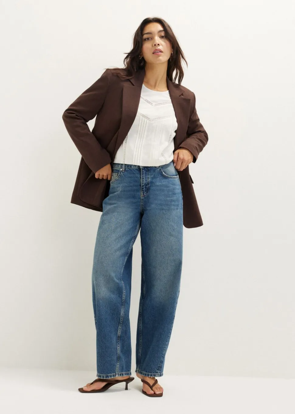 Melange blazer