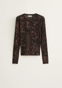 Mesh top met print