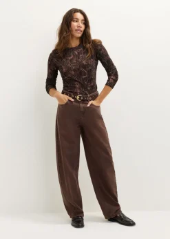Mesh top met print