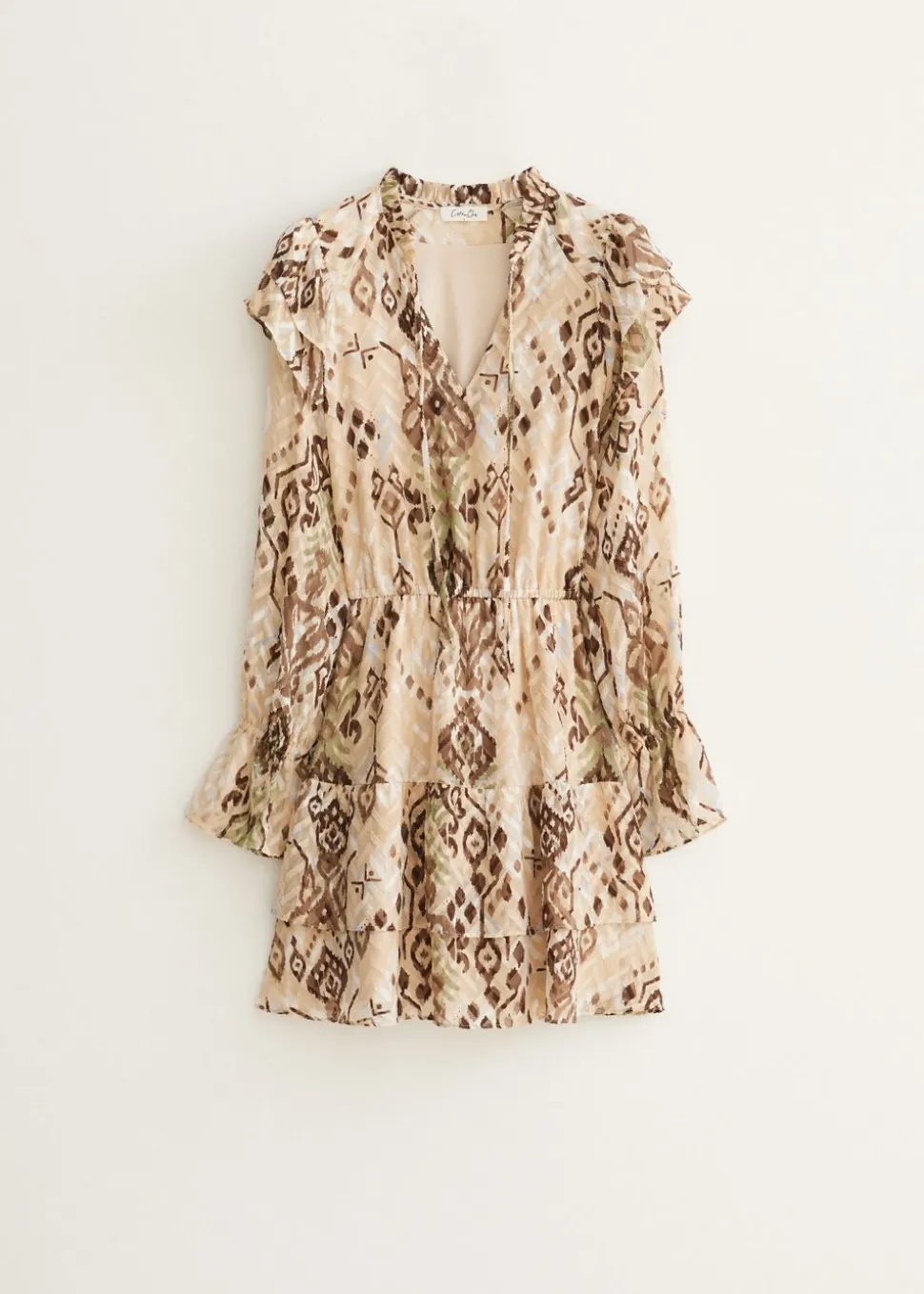 Mini jurk met print