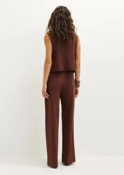 Pantalon met dubbel riempje