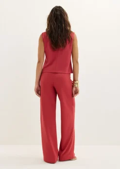 Pantalon met dubbel riempje