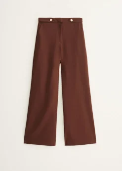 Pantalon met knopen
