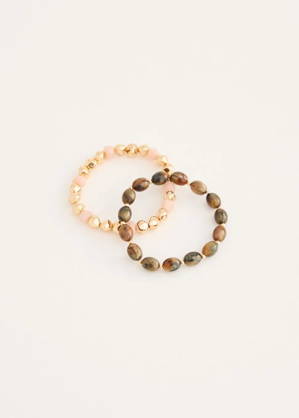 Set van twee armbanden