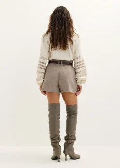 Short met ruitprint