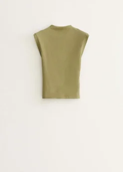 Singlet met mock neck