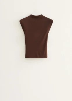 Singlet met mock neck