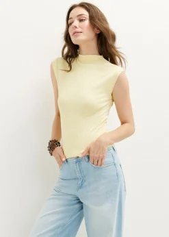 Singlet met mock neck