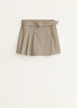 Skort met ruitjes