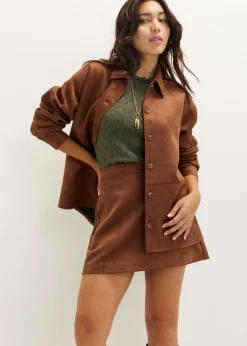 Suedine blouse
