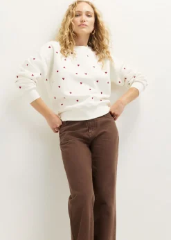 Sweater met hartjes