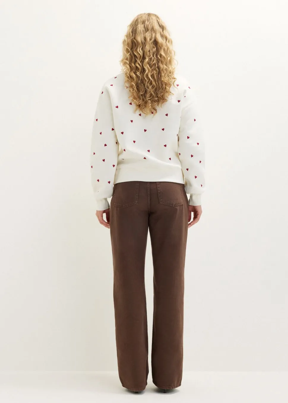 Sweater met hartjes