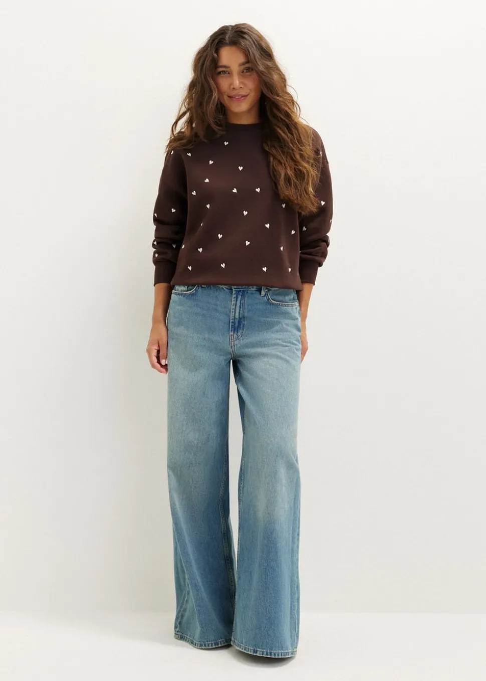 Sweater met hartjes