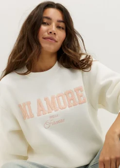 Sweater met tekst
