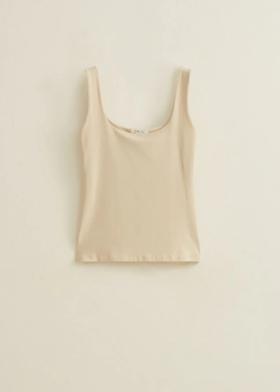 Tanktop met brede bandjes