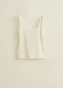 Tanktop met brede bandjes