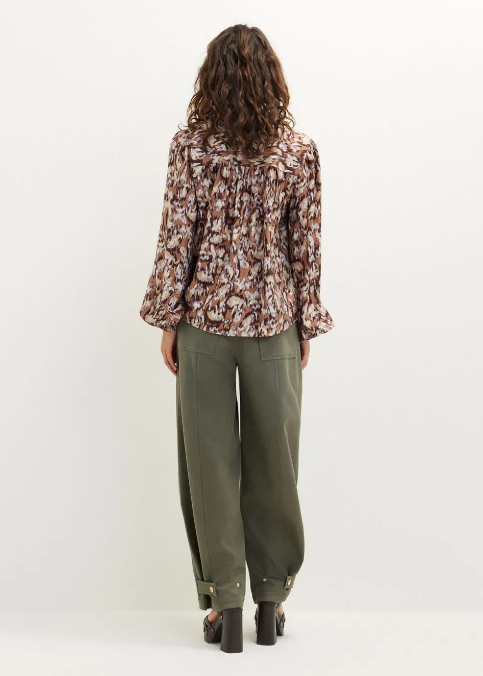 Top met print