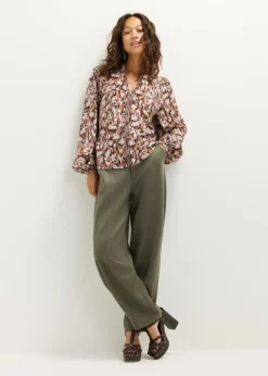 Top met print