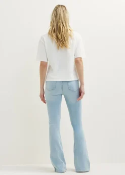 T-shirt met bloemen