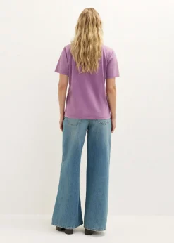 T-shirt met borduursel
