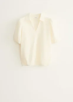 T-shirt met kraag