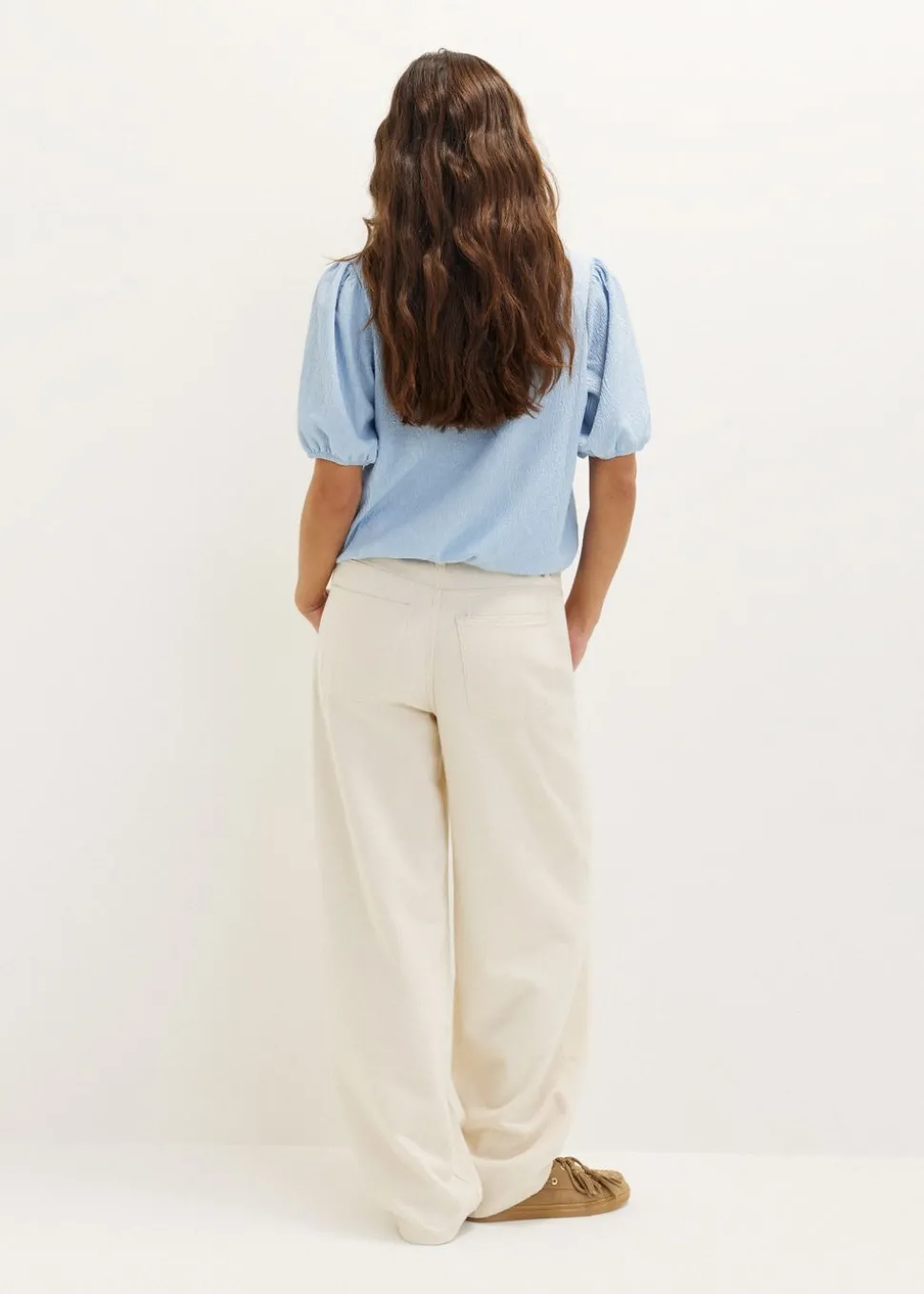 T-shirt met kraag