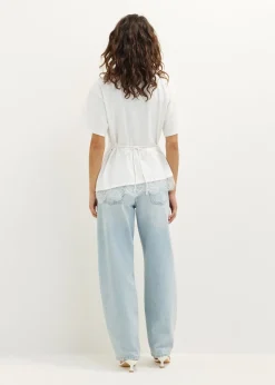 T-shirt met lace detail