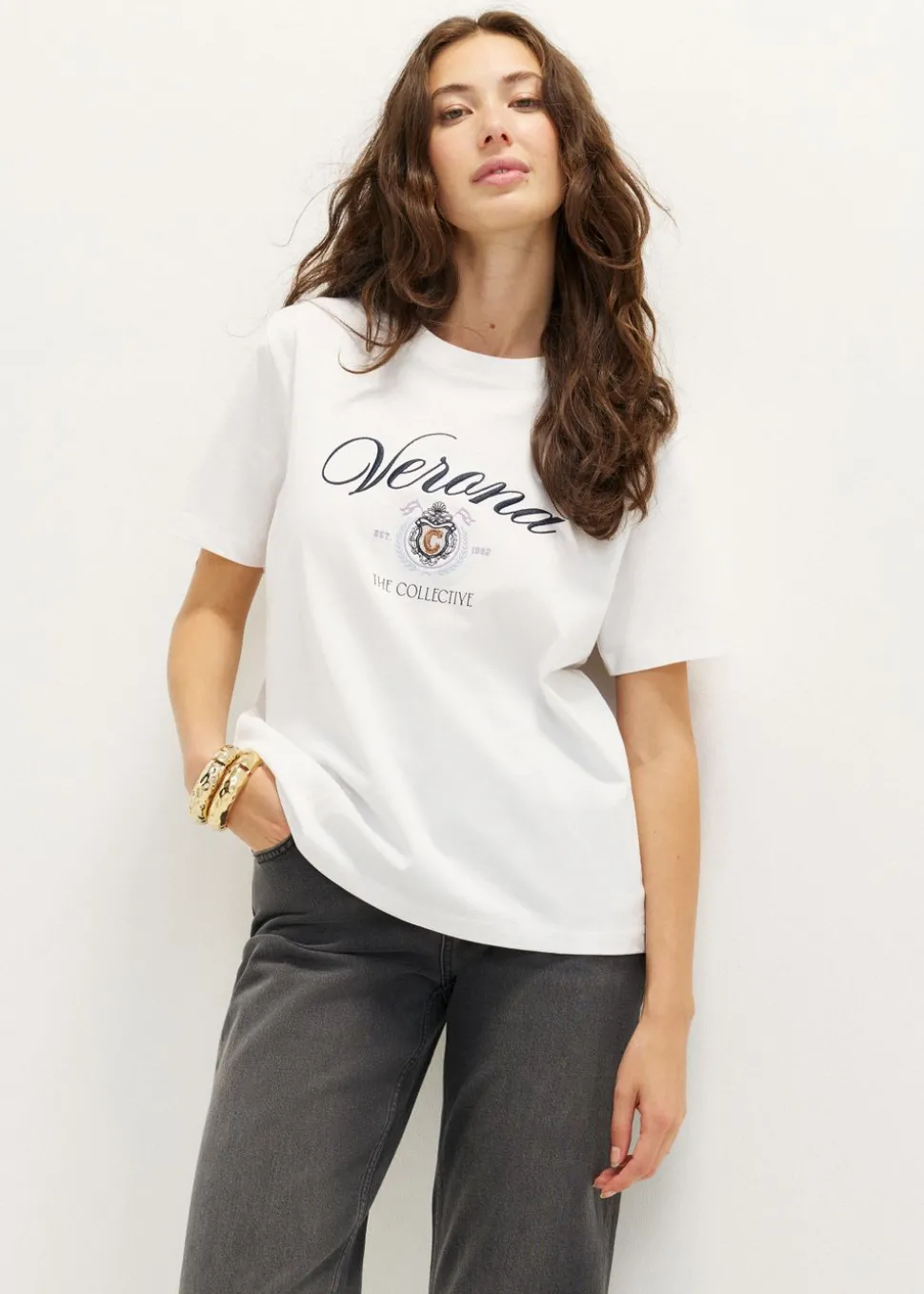 T-shirt met print