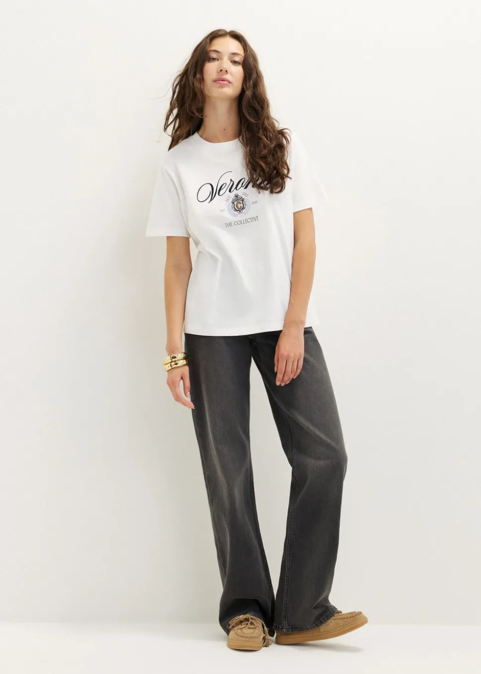 T-shirt met print