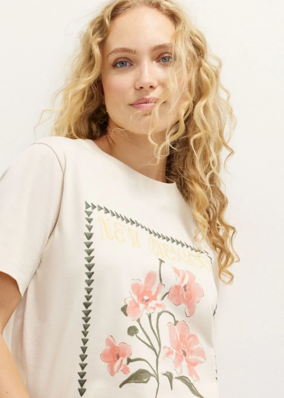 T-shirt met print
