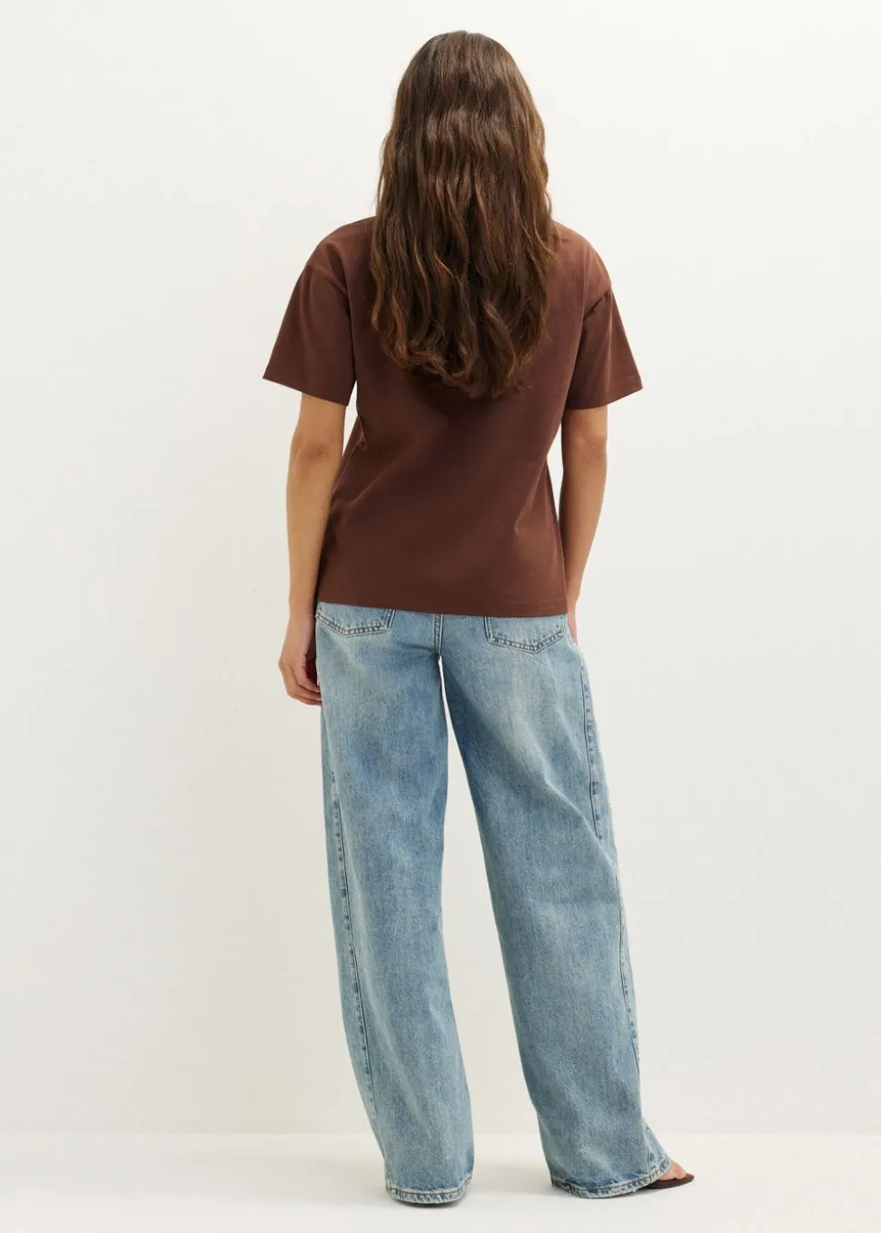 T-shirt met tekstprint