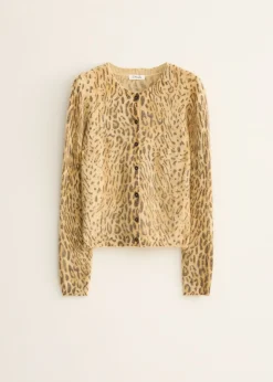 Vest met dierenprint