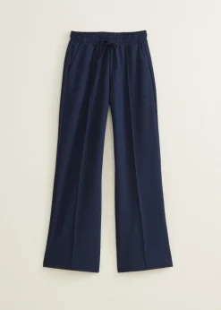 Wijde broek met pintuck