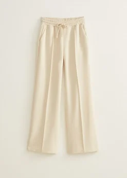 Wijde broek met pintuck