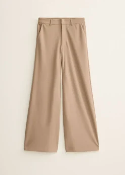 Wijde pantalon met hoge taille