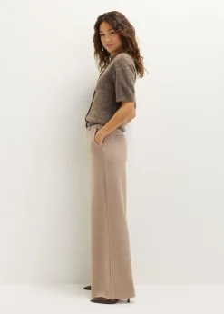 Wijde pantalon met hoge taille