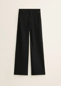 Wijde pantalon met hoge taille
